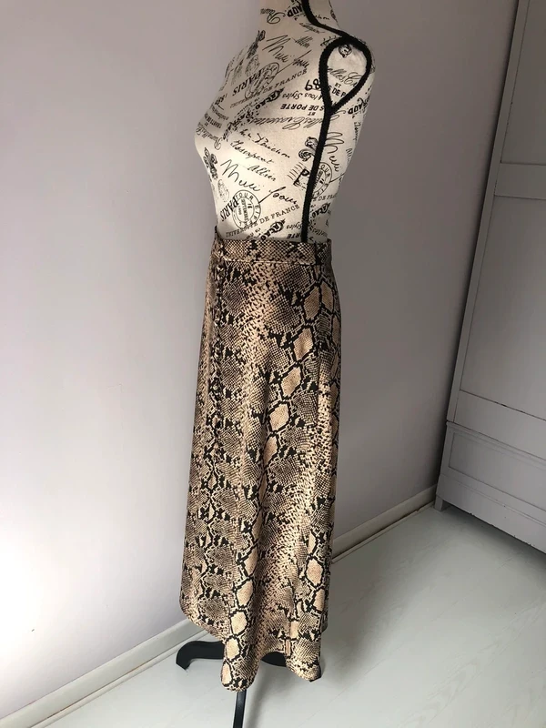 🖤 Falda larga con estampado de piel de serpiente – Zara – Talla XS – Muy buen estado – photo 9